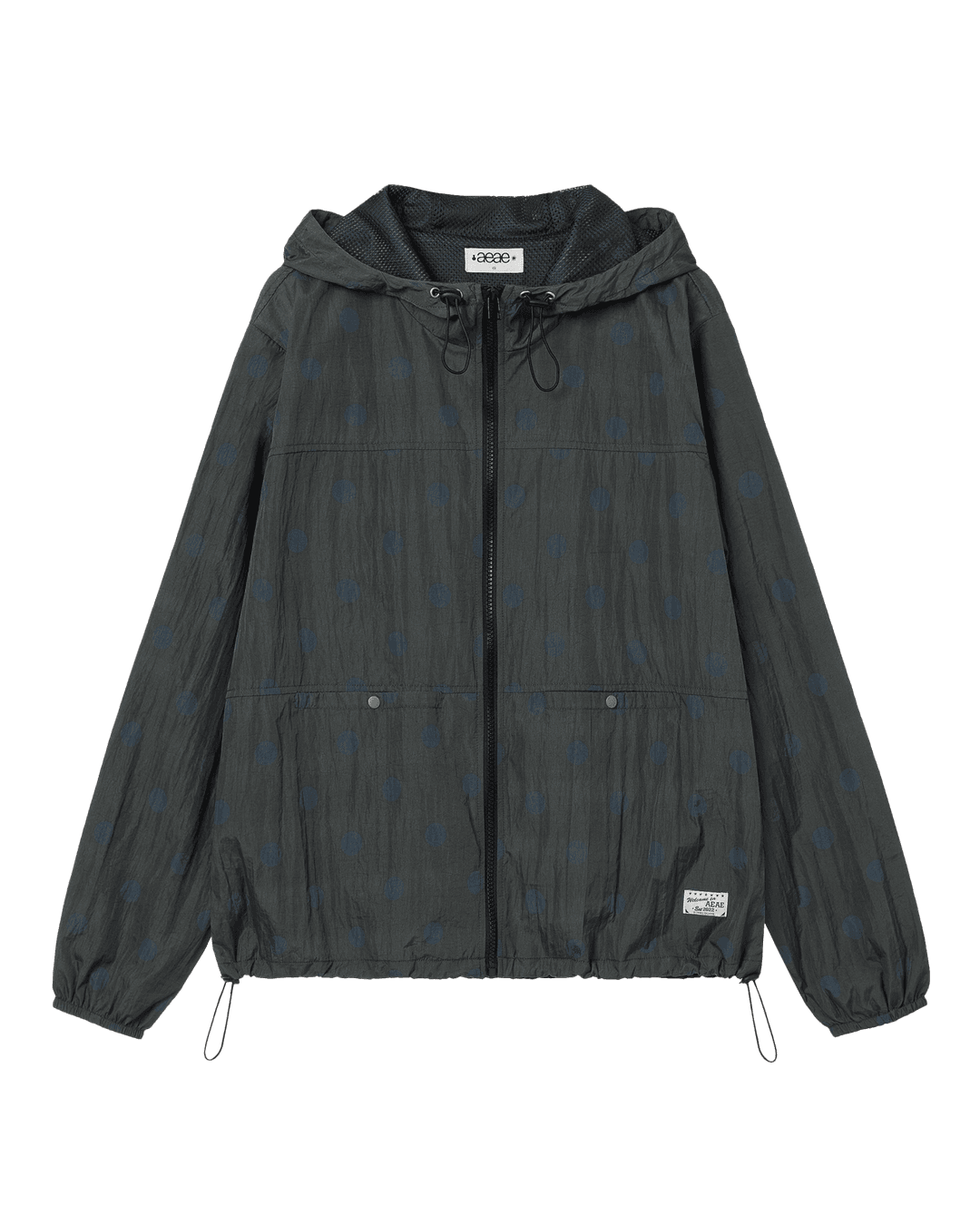 DOT HOOD JUMPER [CHARCOAL]