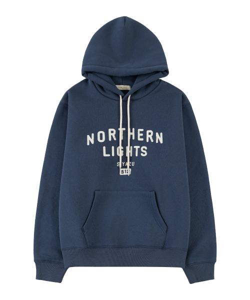 SITP5251 NORTHERN LIGHTS 기모 후드티_Navy