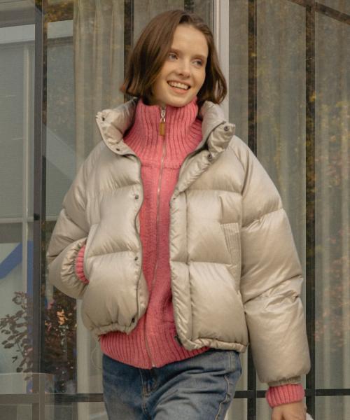 SIOT4010 glossy duckdown PD_Silver gray