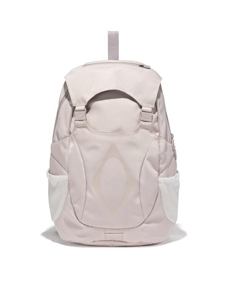 BUCKLE FLAP BACKPACK - LIGHT BEIGE