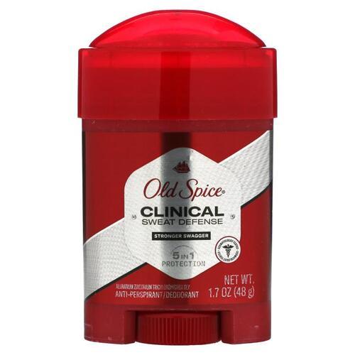 Old Spice Clinical Sweat Defense 땀 억제제데오드란트 스트롱거 스웨거 48g(1.7oz)
