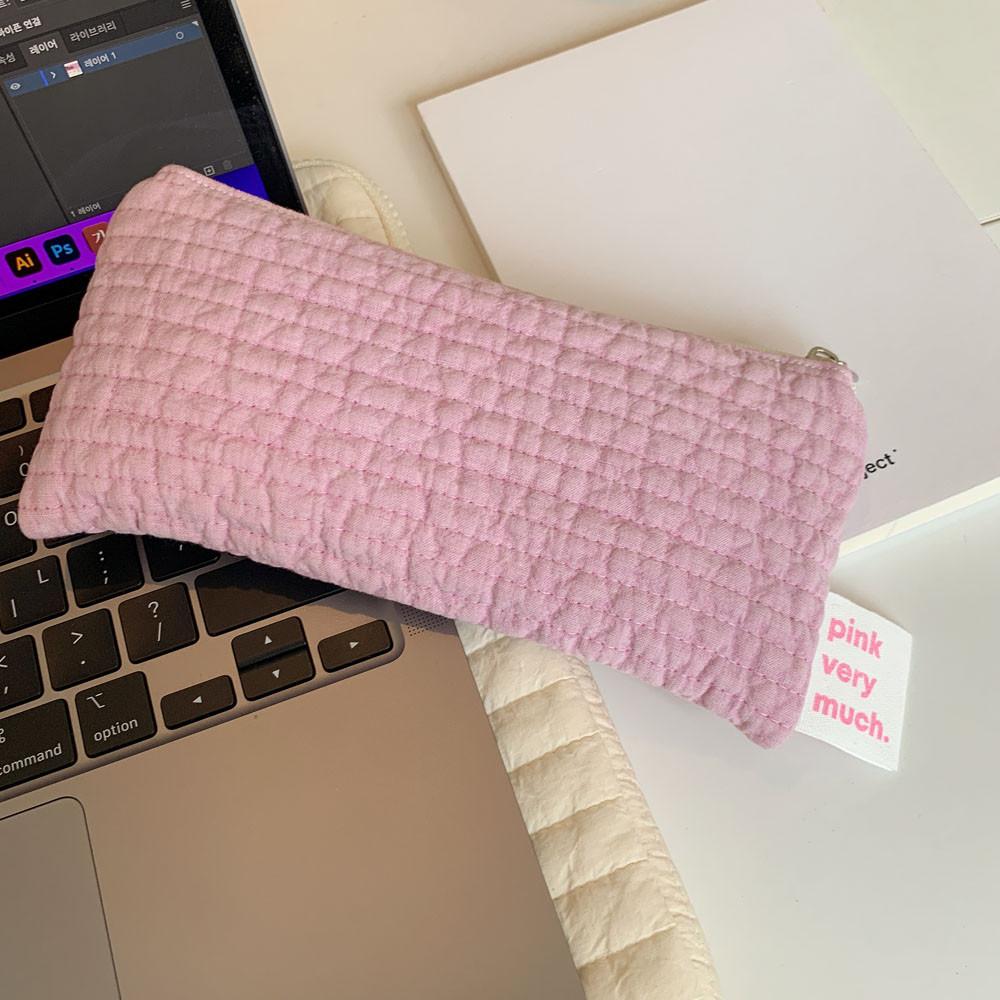 pvm 처비핑크 필통 pencilcase