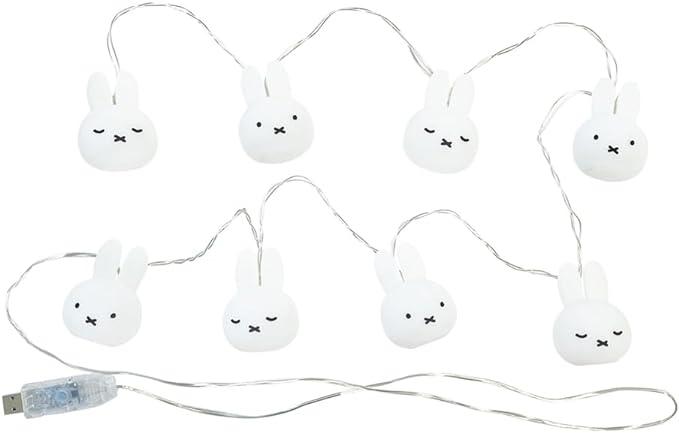 Tees Factory Miffy Garland Light, Miffy H2.4 x W1.8 x Depth 1.5 inches (60 x 45 x 37 mm) MF-5542994