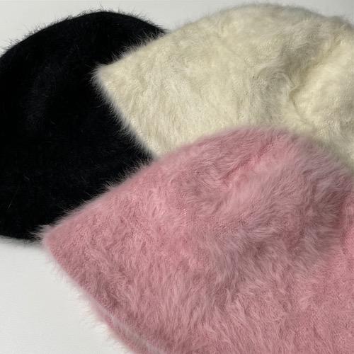 Angora bucket hat