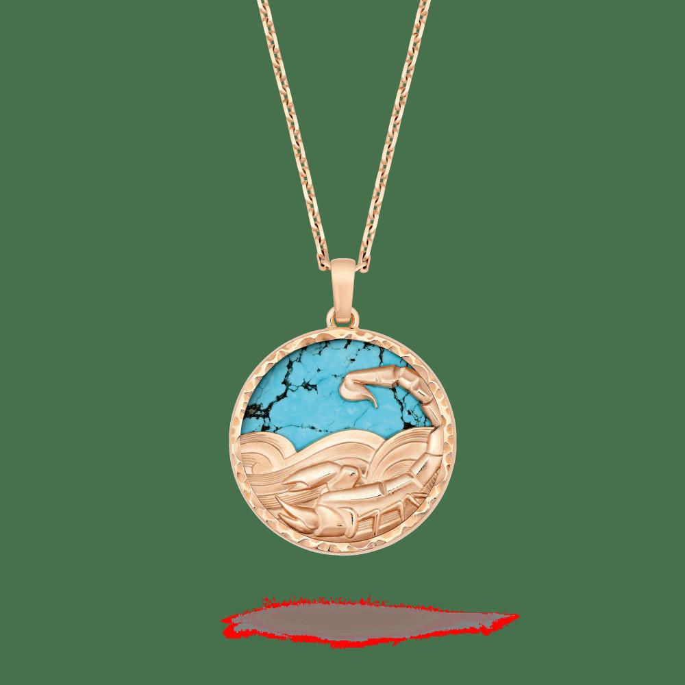 [관부가세 포함] 반클리프 조디악 롱 목걸이 전갈자리(전갈자리) VCARP9RH00