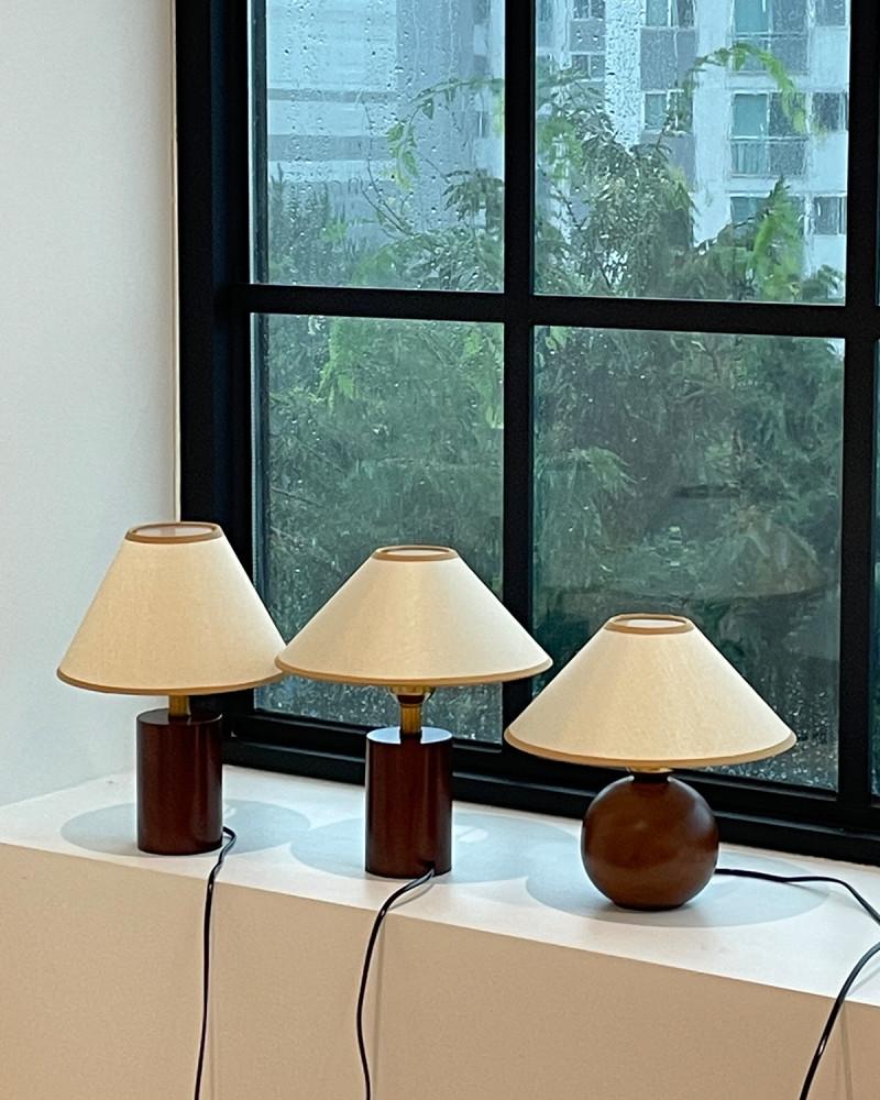 3design 로맨틱 우드 램프 단스탠드 탁상 조명 침실 스튜디오 카페 거실 식탁 호텔느낌 신혼부부템
