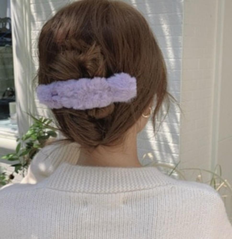 (굿바이세일) 웨이브 일자퍼 집게핀