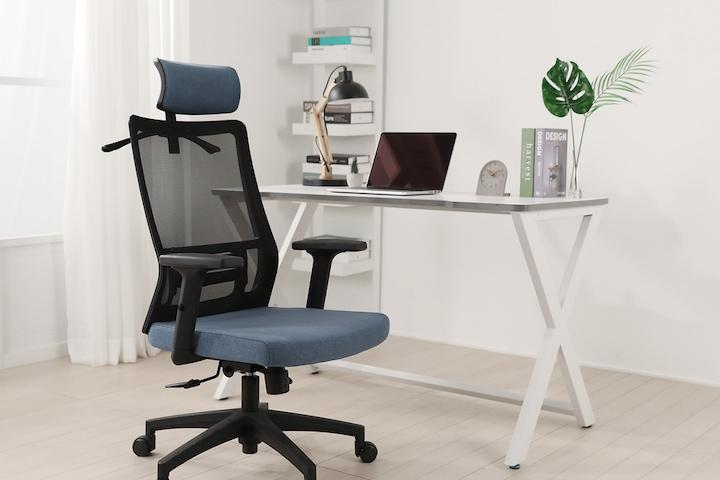 LB31HB 블랙바디 헤드형 사무용 컴퓨터 책상의자