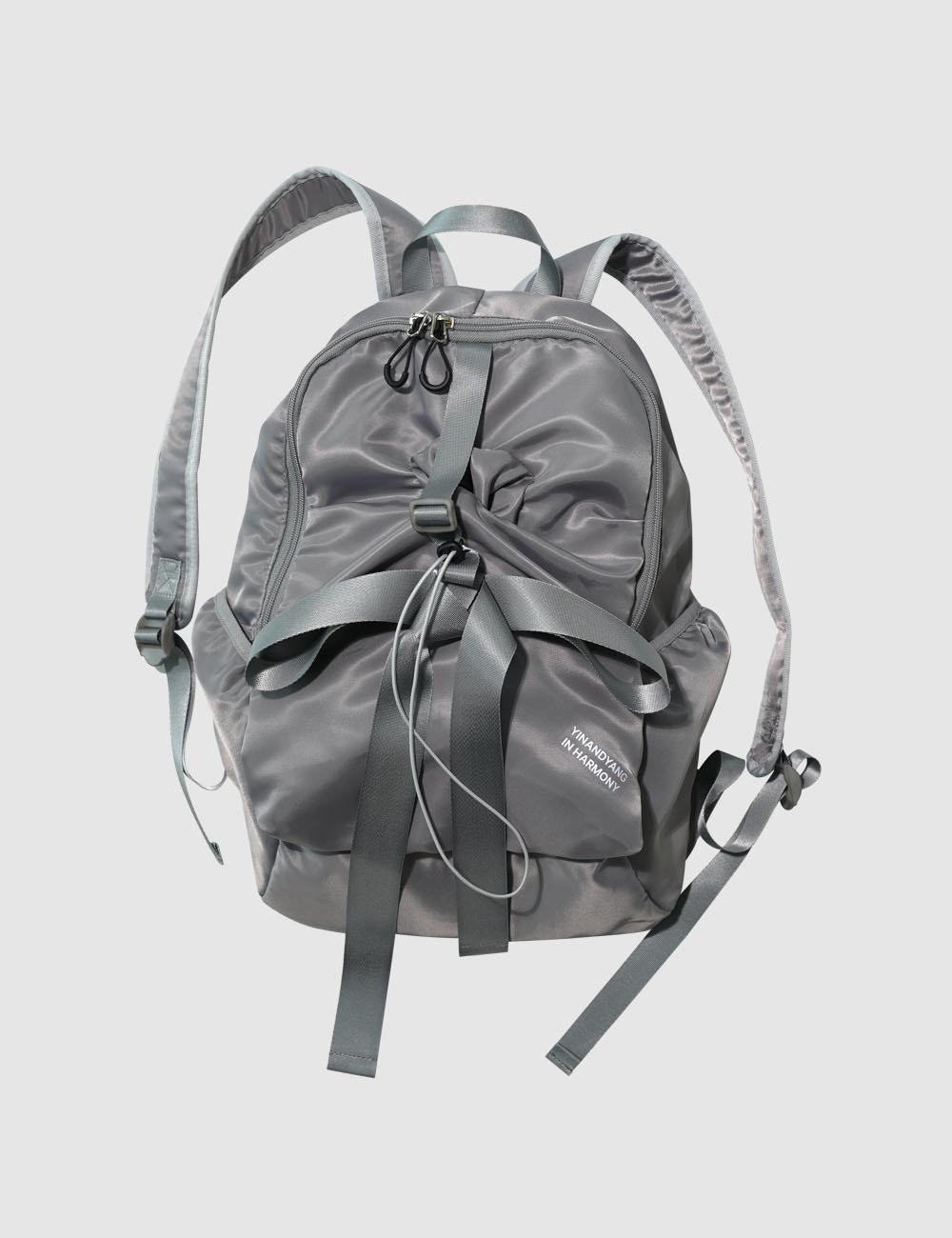 BOW BACKPACK, grey