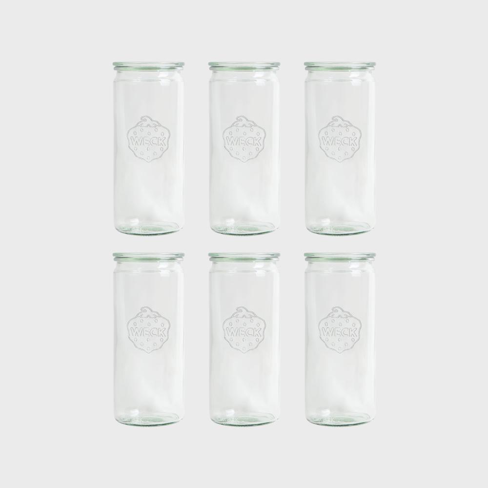 [WECK] 실린더 908(1040ml) 6개 세트