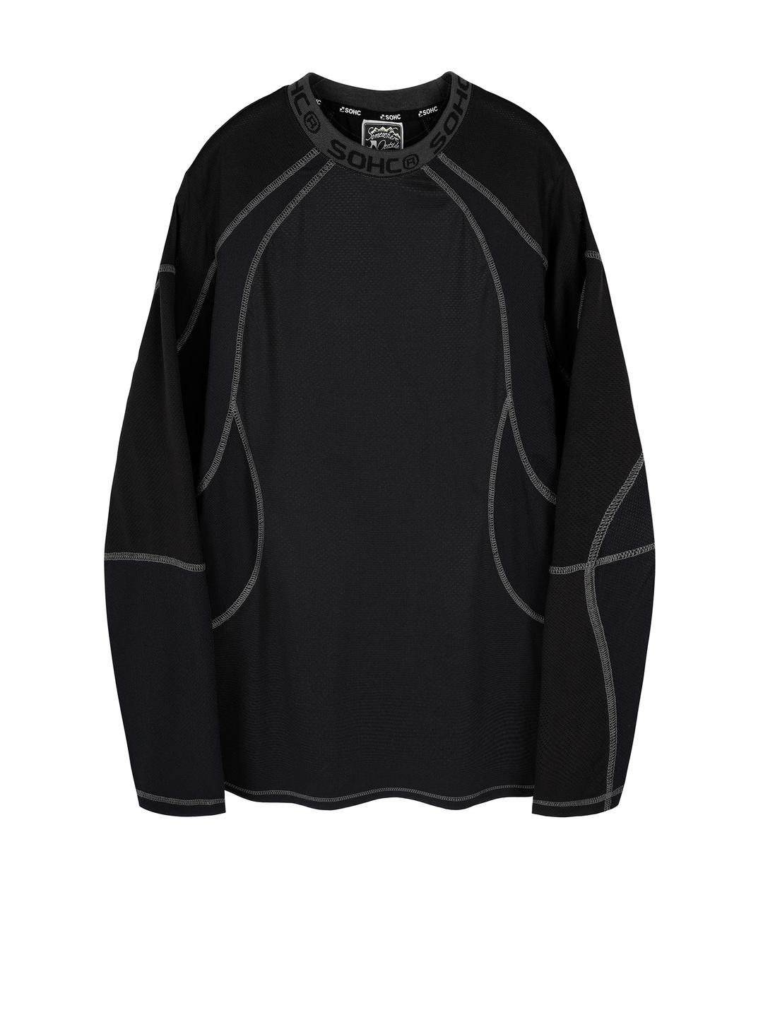 Functional 3-Stage Ventilation System Long Sleeves_11TST104 BLACK
