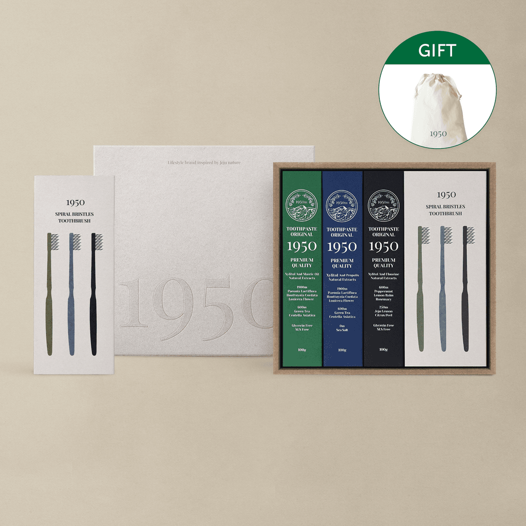 제주 오가닉 치약칫솔 세트