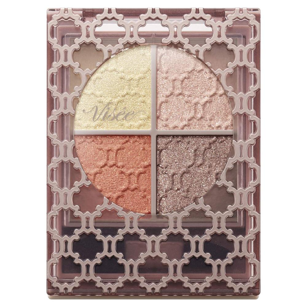 VISEE 비세 글로시 리치 아이즈 N 아이섀도우 OR-2 브라우니쉬 오렌지 4.5g