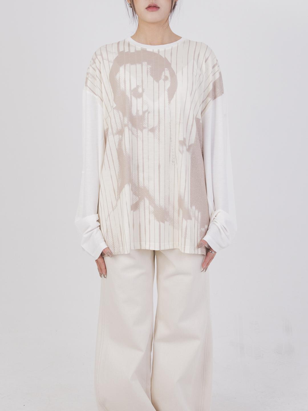 더오픈프로덕트 BALLERINA DRAPED TOP-IVORY