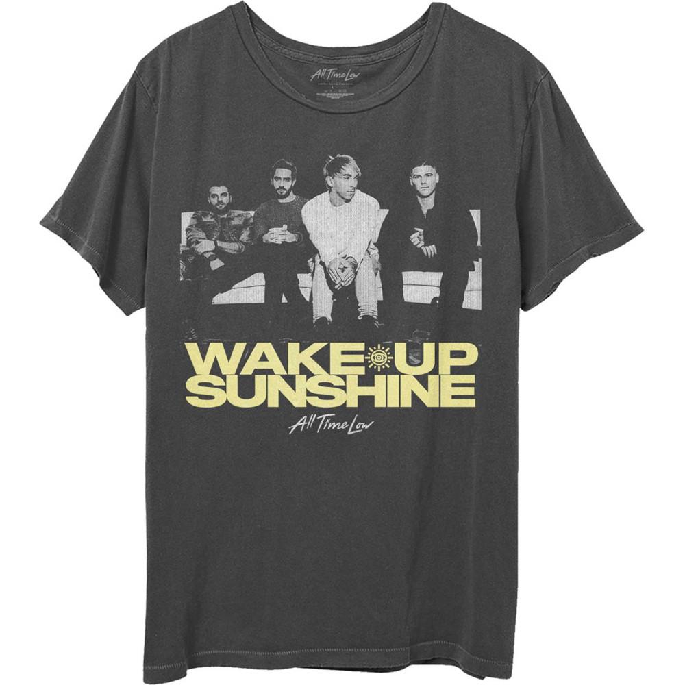 공식 ALL TIME LOW 올 타임 로우 Faded Wake Up Sunshine 반팔 티셔츠