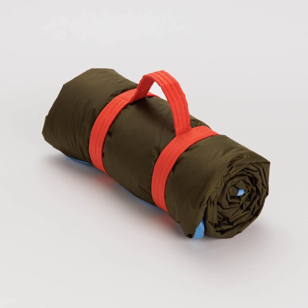 [BAGGU] Puffy Picnic Blanket_Tamarind Mix