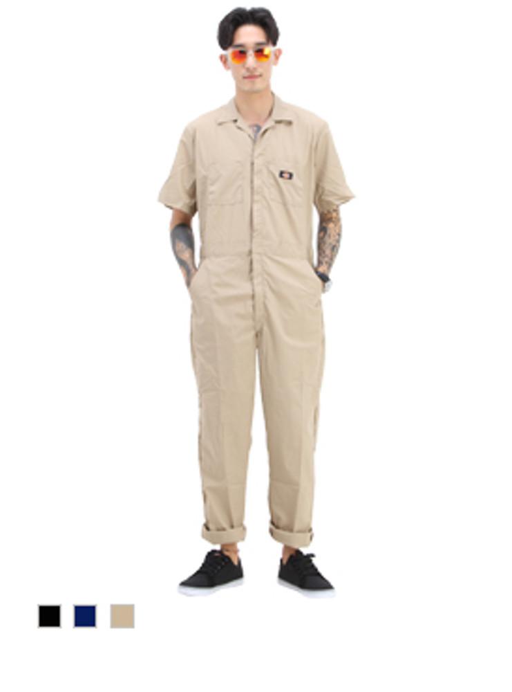 디키즈 점프수트 반팔 커버롤 숏슬리브 33999