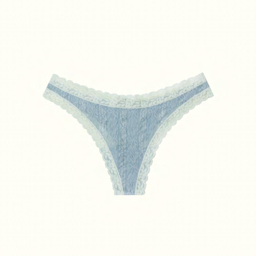 Noma low-rise thong cloudy blue