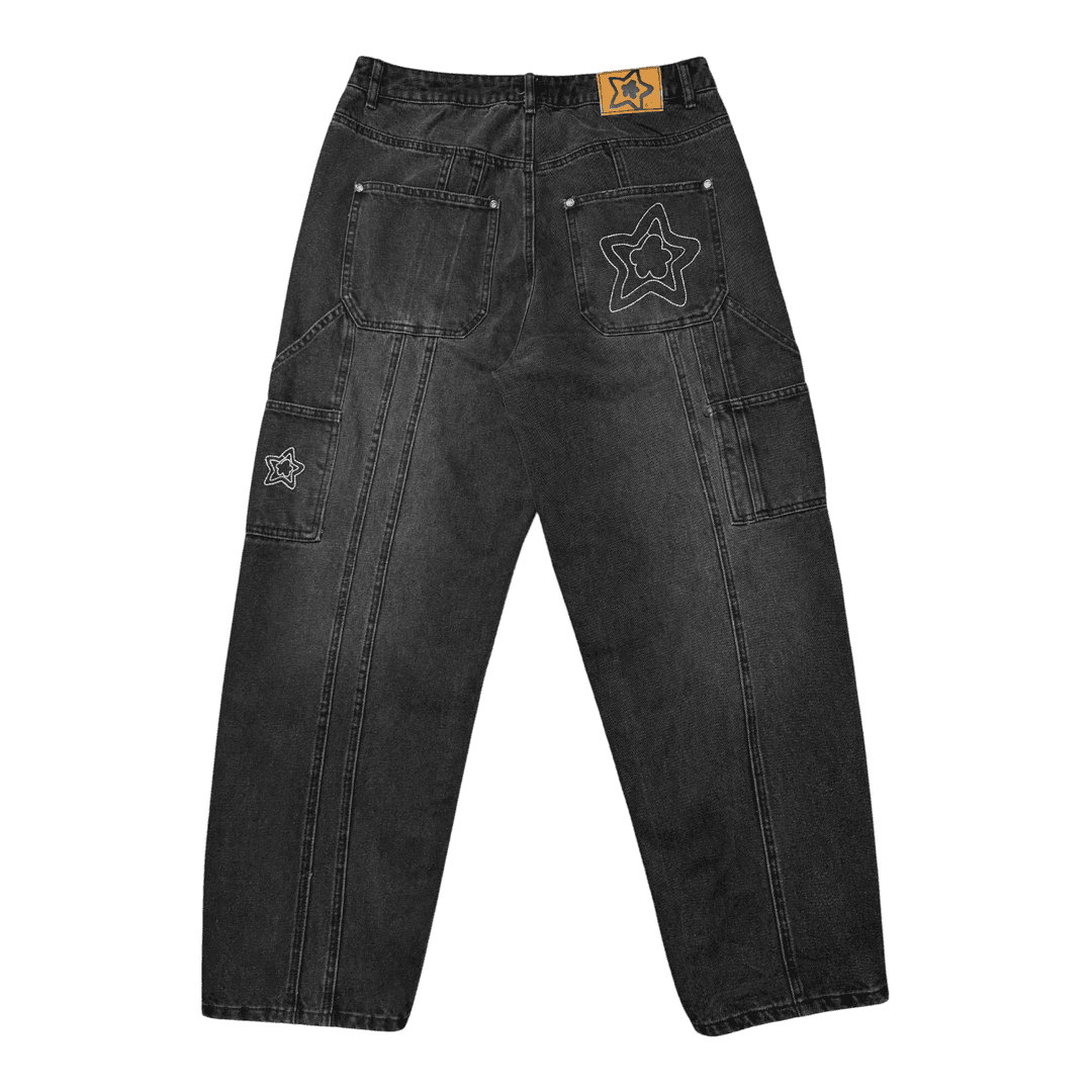 SEAM JEANS BLACK