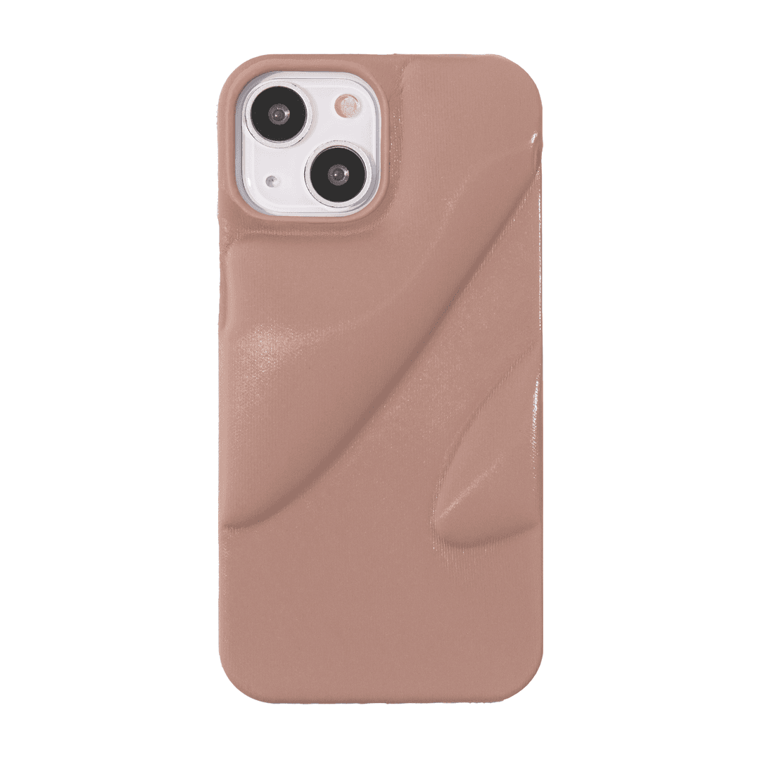 Finger cushion case (rose beige)