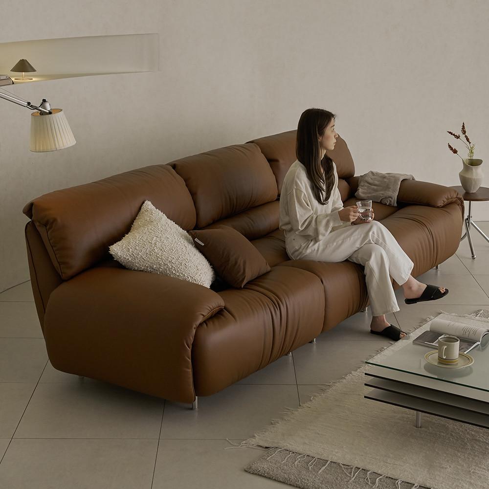 블롭 가죽 소파