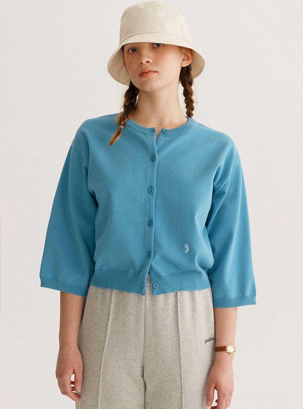 embroidery bucket hat cream