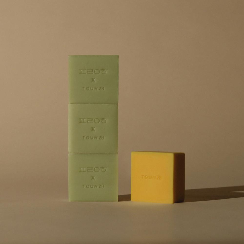 톤28 X 프라우허 샴푸바 3개 300g + 트리트먼트바 1개 90g (약산성 천연샴푸)