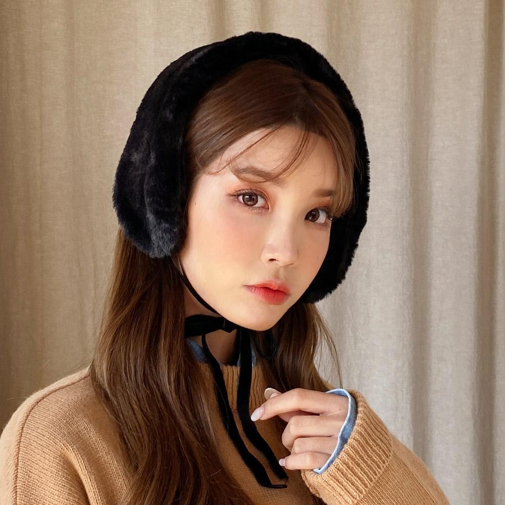 밍크 귀도리 겨울 귀마개