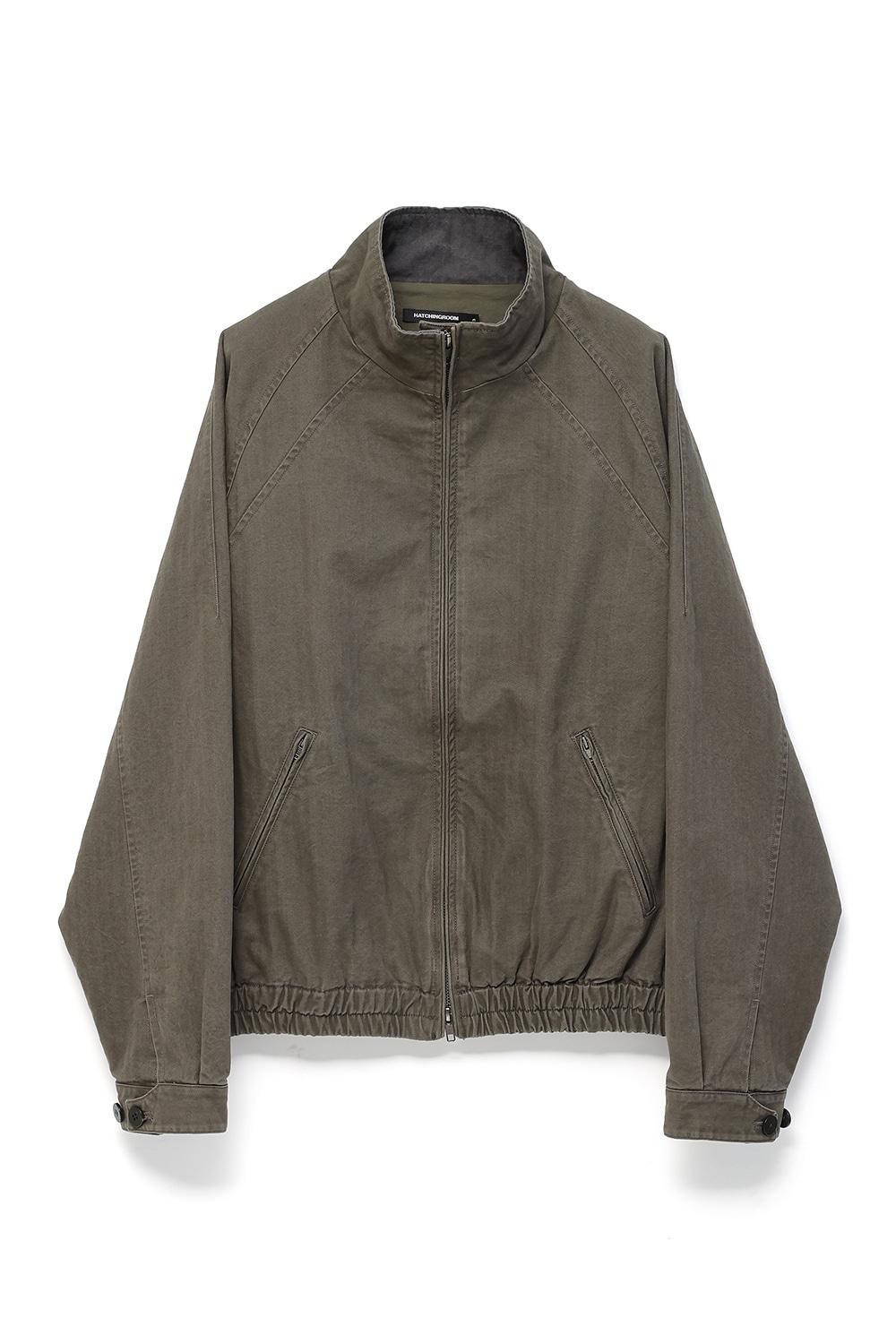 Delave Jacket Herringbone Mud Brown