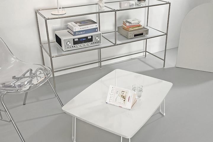 스퀘어 LPM 접이식 좌식테이블 2colors (보호캡 증정)