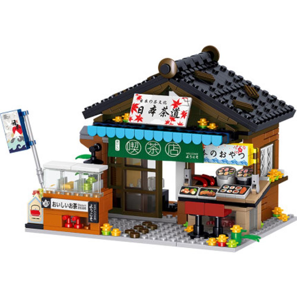 미니어쳐 건물  철고 미니 스트리트 뷰 레고 시티 건물 오두막 미니어처 블록 장난감-567168