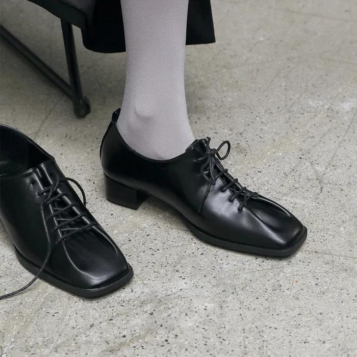 [29CM단독] POSE Lace-up Loafers