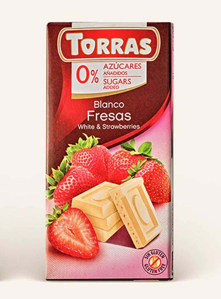 토라스 저당 과일 초콜릿 2개 화이트딸기&다크딸기