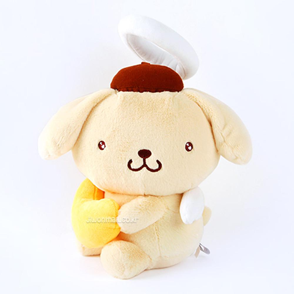 산리오 폼폼푸린 하트 엔젤 인형 중형 [정식제품]