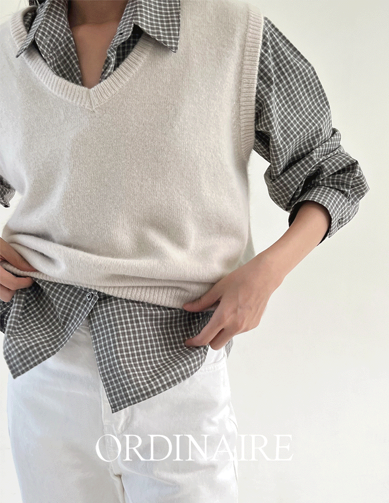 가내스라 [🥨가을체크셔츠][오버핏][컬러별재구매][ordinaire] 바스 체크 셔츠 (4color)