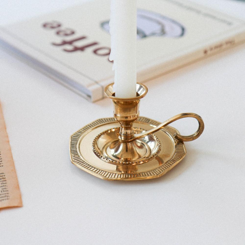 황동 브라스 빈티지 인테리어 캔들홀더 촛대 소품샵