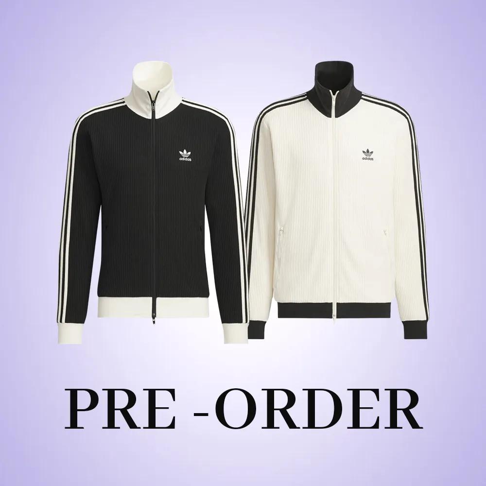 [쿠폰가 199,820] 아디다스 아디컬러 클래식 와플 져지 베켄바우어 트랙 자켓 원더 블랙 화이트