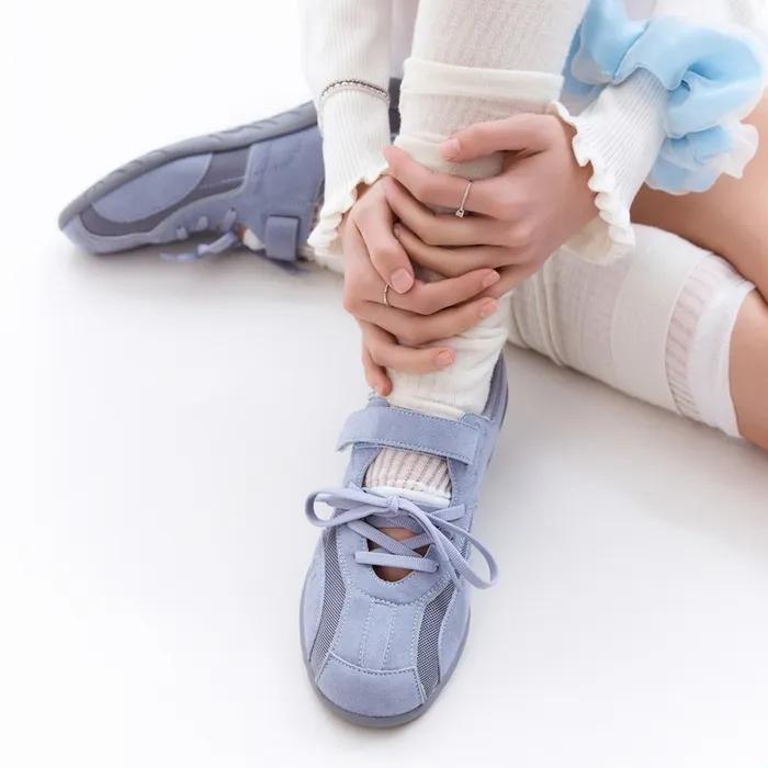 soft color edit: 로마리 스웨이드 레이스업 스니커즈 (3colors)