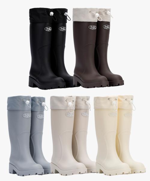 RC HOU LONG RAIN BOOTS 5 COLOR