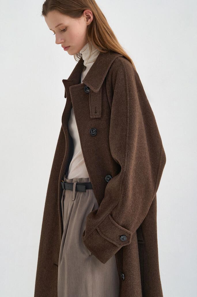 [SYSTEM] 캐시미어 블렌드 발마칸 코트