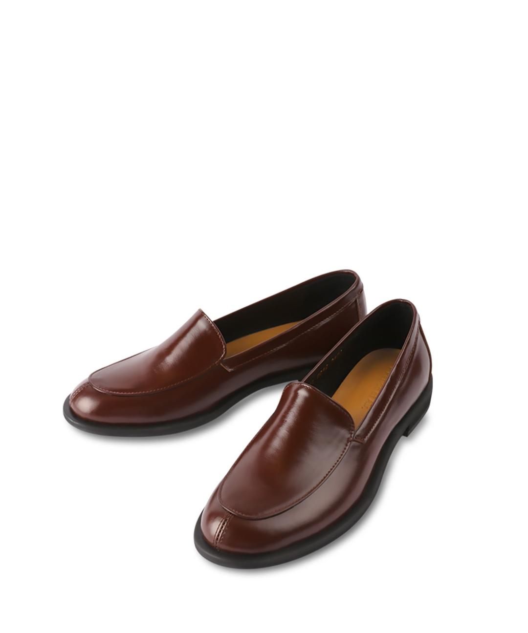 Preppy Round Loafer Brown