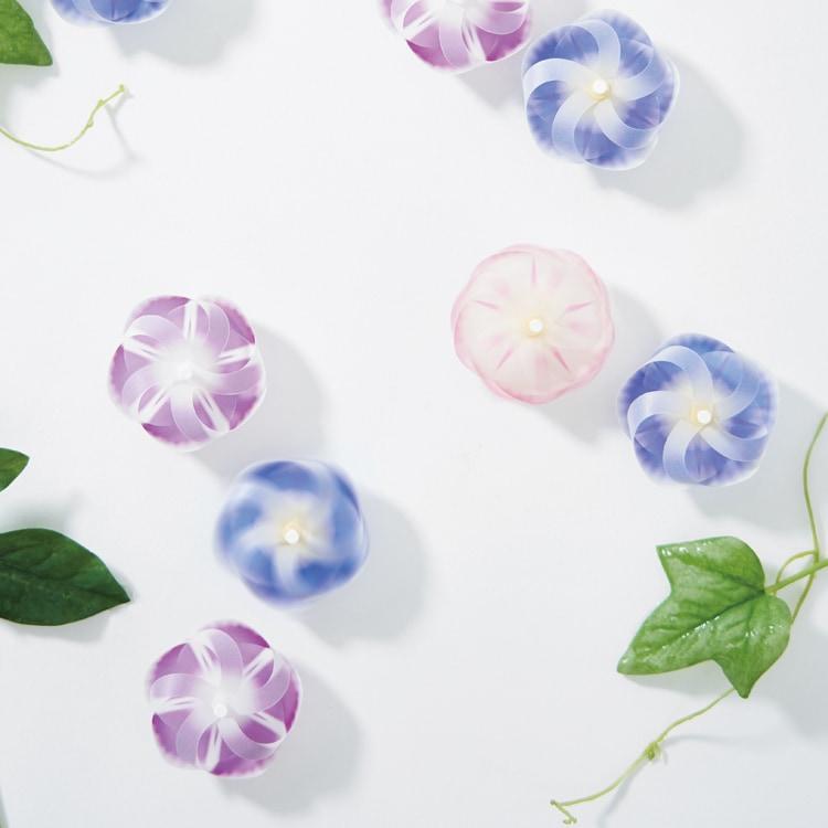 +d｜カゼグルマ 朝顔 3個入