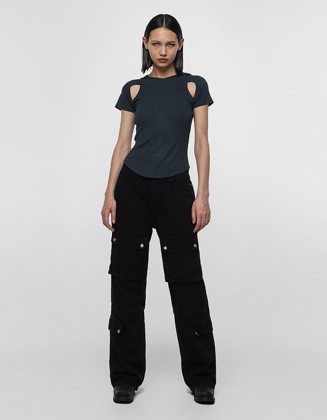 [MADE] 쿨리버 카고 와이드 데님팬츠