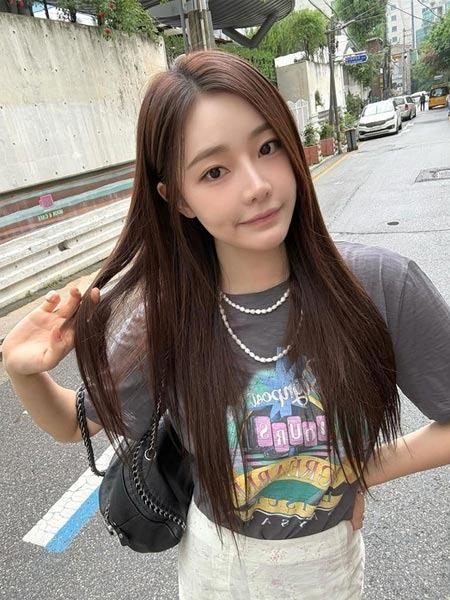 [온앤온] 핫썸머 아트웍 슬럽 티셔츠 NEW5ME634_9E