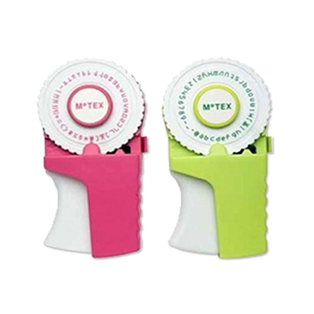 모텍스 또각이 라벨메이커 네임 이름 테이프 E-303 색상랜덤
