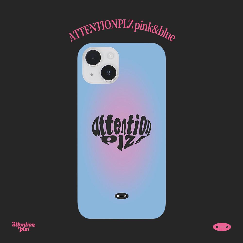 ATTENTIONPLZ pink&blue (hard case)