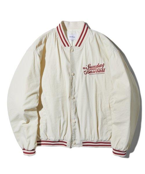 선데이 베이스볼 점퍼_크림_OL229