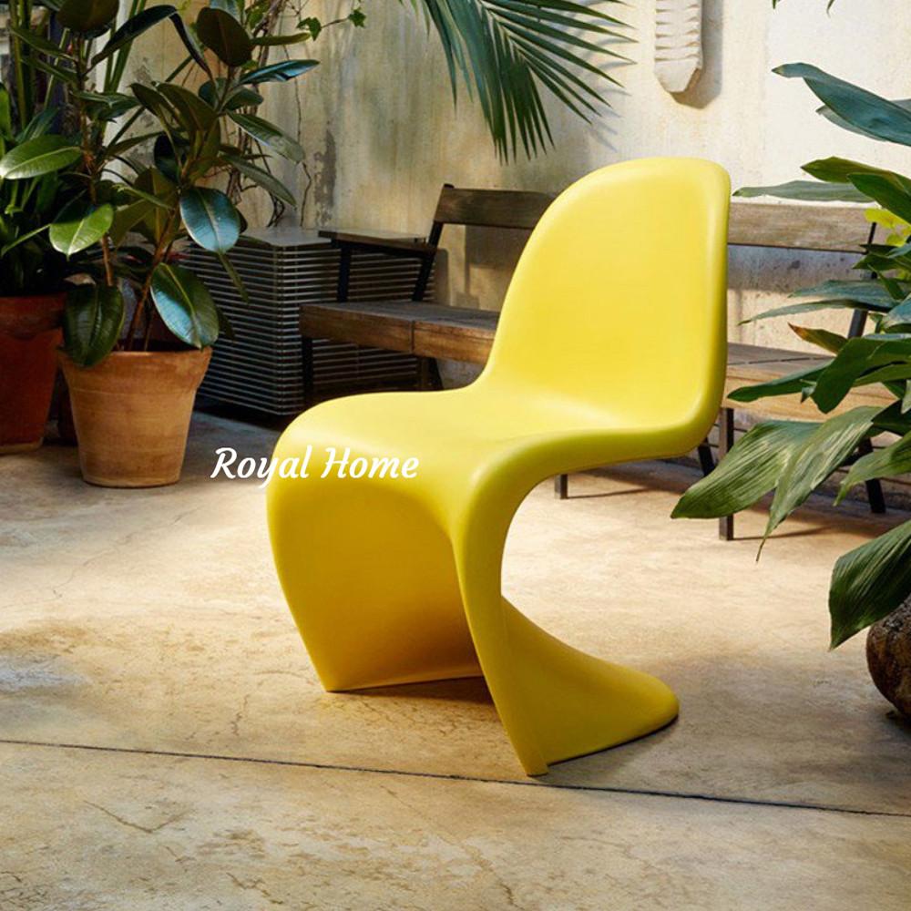 비트라 팬톤체어 원색 1인용 독서의자 편한식탁의자 11컬러 [무광]