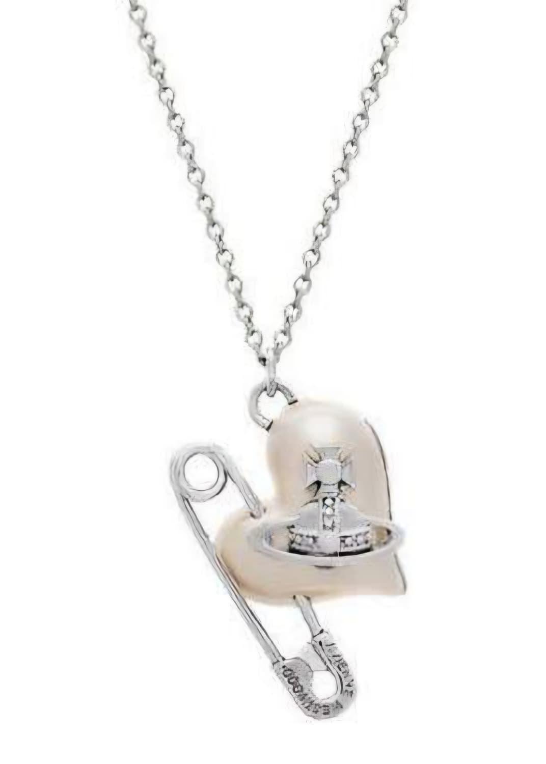 오리에타 비비안웨스트우드 하트 클립 목걸이 판매해용 | 후루츠패밀리