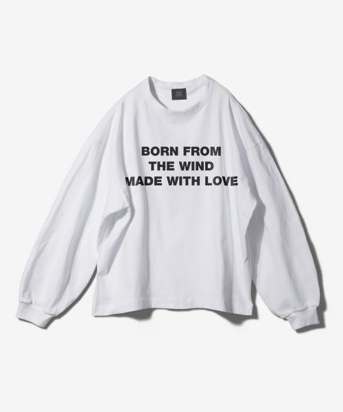 MWL BINDING NECK LONG SLEEVE - WHITE